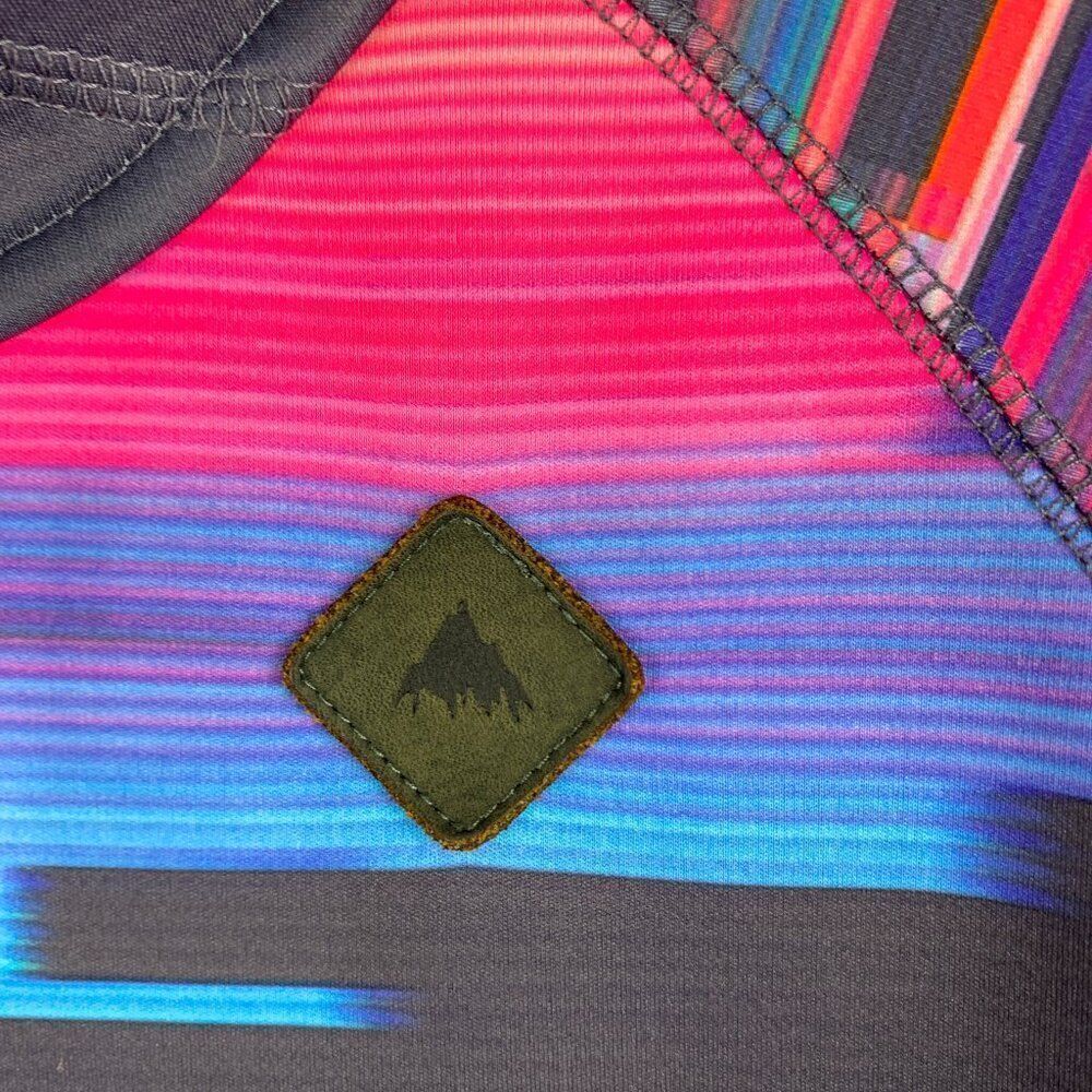 Burton Dryride Hoodie Womens Medium Black Outdoor Hike Run Camp Thumb Holes - Picture 3 of 13
